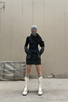 BORIS BIDJAN SABERI Scarf SCARF1 FPI30003+FPI30002 Patina Grey PBBS6